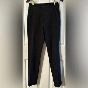 L.L. BEAN Snow Pants WB-400 Schoeller Heathered Wool Blend XS 4 Dark Charcoal